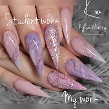 Kylea Wherry On Instagram When Someone Chooses To Drive An 11 Hour Round Trip To Train With Me Literally Blows Me Away Nails Stilleto Nails Drip Nails
