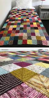 This blanket involves a lot of seaming since each piece is a separate panel. Knitted Patchwork Blankets Free Knitting Patterns Are You Looking For New Bed Knitting Patterns Free Blanket Knitted Blanket Squares Blanket Knitting Patterns