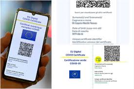 Il certificato verde indispensabile per i luoghi al chiuso come bar, ristoranti, palestre, piscine e concerti. W33seeljx1t M