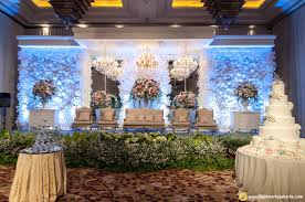Collin And Rika Wedding Reception Venue At Grand Hyatt Jakarta Decoration By Elssy Design Wedding Reception Venues Wedding Organization Wedding Planning