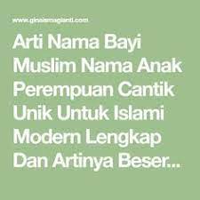 Yuk, silahkan disimak nama bayi perempuan modern dan artinya berikut ini. 13 Kumpulan Nama Anak Ideas Cute Baby Names Baby Girl Names Cute Names