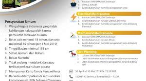 Loker pltu batang lulusan smk. Lowongan Kerja Lulusan Smk Mesin Lokerkarta Com