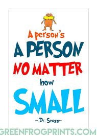 A Person S A Person No Matter How Small Dr Seuss Colorful Poster Pr Green Frog Prints