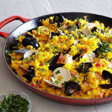 Mixed Seafood Paella Recipe Sur La Table Paella Recipe Seafood Easy Paella Recipe Seafood Paella Recipe