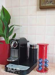 It is amazing how quickly these pod or capsule style coffee. Coffee Capsule Holder Nespresso Original Carousel Red Etsy In 2021 Coffee Capsule Holder Capsule Holder Coffee Pod Storage