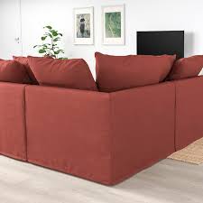 Програми за проектиране на икеа. Gronlid Divano Letto Angolare A 5 Posti Con Chaise Longue Ljungen Rosso Chiaro Ikea It