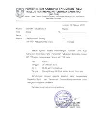 Dalam wilayah desa, biasanya membawahi beberapa rw ataupun rt. Surat Undangan Dr H Yusran Lapananda Sh Mh