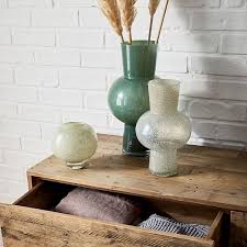 Jade Colored Glass Vases Courtesy of estelle colored glass. jade colored glass vases