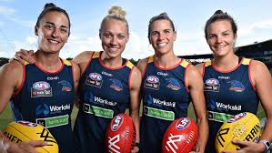 Chelsea was also named all australian captain in 2018. Erin Phillips Chelsea Randall Named Inaugural Adelaide Crows Captains Herald Sun