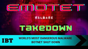 Emotet is a malware strain and a cybercrime operation is said to be based in russia. L9ytmie Nsy6hm