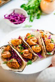 I do want to note that the cauliflower will lose some of its crunch when you add the sauce. Cauliflower Tacos With Yum Yum Sauce A Couple Cooks