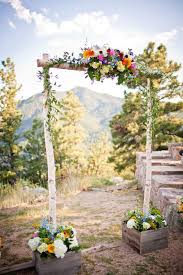 Handmade origami paper wedding arbor. 10 Darling Floral Arches For Your Wedding Ceremony Mywedding