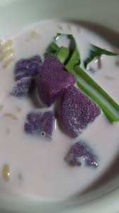 20% rabatt im ubisoft club hasil penelitian ini menunjukkan formulasi bubur ubi jalar ungu yang paling disukai pada f2 dengan penggunaan 250 gram ubi jalar ungu, 150 gram susu kental manis, dan 500 ml air.kemudian, letakkan garam dan kacau hingga pekat dan mendidih. Pengat Keledek Ungu Sagu Bahan Jom Belajar Masak Facebook