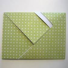 Put your piece of paper on a table in the landscape position. How To Make An Envelope In 1 Minute