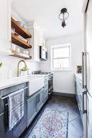 Valspar 2021 colors of the year. Why A Galley Kitchen Rules In Small Kitchen Design Kitchen Design Small Galley Style Kitchen Galley Kitchen Renovation