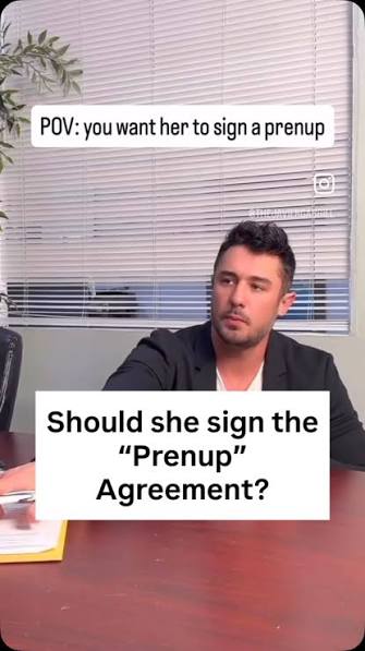 She was hurt at first. It felt like he didn't trust her, or worse, like he was already planning for the marriage to fail. But here's the thing — a prenup isn't