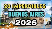 TOP 20 IMPERDIBLES Buenos Aires ARGENTINA 2026 ¡Qué hacer en BUENOS AIRES  4K! GUIA de viaje
