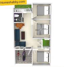 Denah rumah minimalis 6×9 dengan 3 kamar tidur. Kumpulan Desain Dan Denah Rumah Type 36 Dengan 3 Kamar Tidur Versi Terbaru Homeshabby Com Design Home Plans Home Decorating And Interior Design