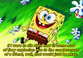 Simple abstract lines background lines black green and blue abstract painting free png. Quotes On Spongebob Quote Spongebob Spongebob Squarepants Friendship Squidward Dying Dogtrainingobedienceschool Com