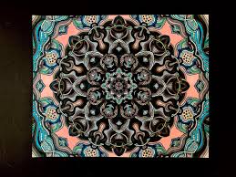 The best free trippy coloring sheet image to download. Full Page Trippy Mandala Coloring Heaven Trippy