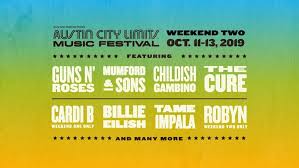 From iconic rock legends like guns n' roses to rising r&b artists like mahalia , the austin music event brought locals and fans from all over a plethora of genres to enjoy. 2019 Acl Fest Weekend 2 Austin Tx Oct 11 2019 11 00 Am