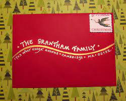Addressing Christmas Cards B Shoreline3 Holiday Envelopes Holiday Card Calligraphy Christmas Envelopes