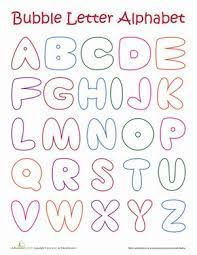 If you are looking for individual letters, then see the alphabet of bubble letters . Bubble Letter Alphabet Bubble Letters Alphabet Lettering Alphabet Bubble Letters