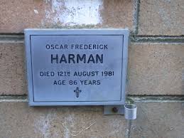 Oscar Frederick Harman (1895-1981)