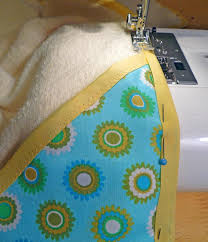 Just lay them on the change table, floor or bed right from the bath and know that they are safe in your arms. Hooded Baby Bath Towel Matching Bound Washcloth Sew4home