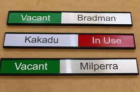 Meeting Room Conference Room Sliding Sign 40 Mm X Length Room Signs Room Signs