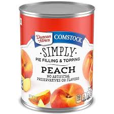 For about 20 minutes, then reduce heat to 375 f. Amazon Com Duncan Hines Comstock Simply Pie Filling Peach 21 Ounce Pack Of 8 Everything Else