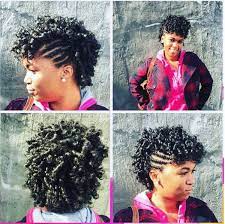 Curly Mohawk With Flat Twist Natural Hair Styles Hair Styles Short Hair Styles