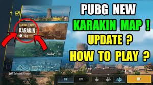 The new map is called karakin and from the footage, we can see it's a desert map set on an island off the coast of north africa. Pubg Mobile New Karakin Map Is Here Release Date All Explained In Hindi Youtube