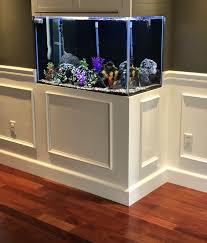 Just wanted to share my 45 gallon fresh water fish tank installed in my  dining room wall. : rAquariums