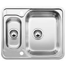 Small single bowl top mount stainless steel kitchen sink easy installation fixing rails. Blanco Lantos 6 If Stainless Steel Kitchen Sink