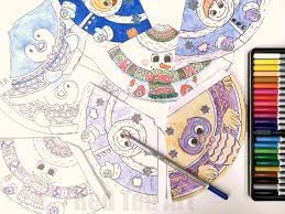 Click on any christmas picture above to start coloring. 3d Christmas Coloring 3d Snowman Friends Red Ted Art Make Crafting With Kids Easy Fun