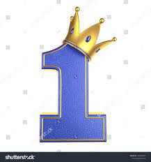 Blue Number One Royal Prince Theme Stock Illustration 1636702465 |  Shutterstock