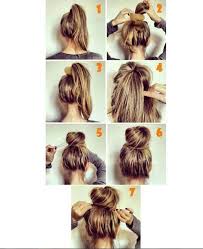Easy Hairstyles For Work Easy Bun Quick And Easy Hairstyles For The Lazy Gir Bun Easy Work Hairstyles Bun Hairstyles For Long Hair Medium Hair Styles