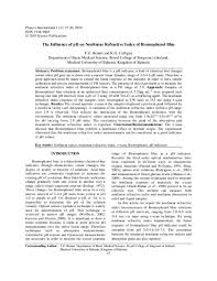 The ph of a seawater sample can be measured by one of two techniques: Pdf Optical Limiting Behavior Of Bromophenol Blue And Its Dependence On Ph Fryad Henari Academia Edu