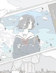 セーラー服 いろづく ナガタ의 일러스트 pixiv 片思い イラスト ふわふわ イラスト 美的アニメ