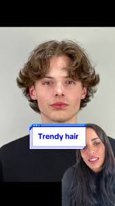Cheveux mi-long fluffly c’est oui! 💈#trendyhair #menshair #fluffyhair