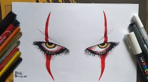 How To Draw Pennywise It Step By Step Youtube So i wanted to draw a fan art version of. how to draw pennywise it step by step
