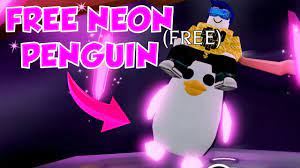 The pals become penguins in roblox! How To Get A Free Neon Penguin In Adopt Me Roblox Adopt Me Penguin Update Youtube