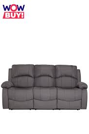 Miami charcoal grey fabric sofa 3 2 set soro slate plush seater recliner furniture and choice dakota furco jagger richmond graphite suite cfs uk double corner direct conway furniturein collection leather sofas sofadirect denver florida light dark 1. Grey Fabric 3 Seater Recliner Sofa Studio