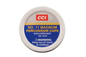 CCI No. 11 Magnum Percussion Caps