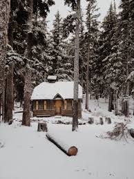 Dreams Of A Snowy Cottage In The Woods Winter Cabin Cabins In The Woods Little Cabin