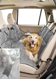 Pet Travel Hammock Dog Car Seat Cover Eco Friendly Reversible Quilted Slate Sand Grands Chiens Chien Animaux