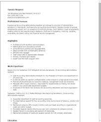 Finance assistant job description sample the job description of a finance assistant covers providing a combination of finance and administrative assistance to his or her coworkers. Accounting Administrative Asst Templates Myperfectresume
