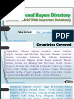 We would like to show you a description here but the site won't allow us. International Buyers Directory Global World Wide Importers Database Pdf Plastic Agriculture