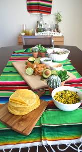 Seafood is special and will impress your dinner party guests everytime. Taco Party Fish Taco Tablescape The Daily Hostess
